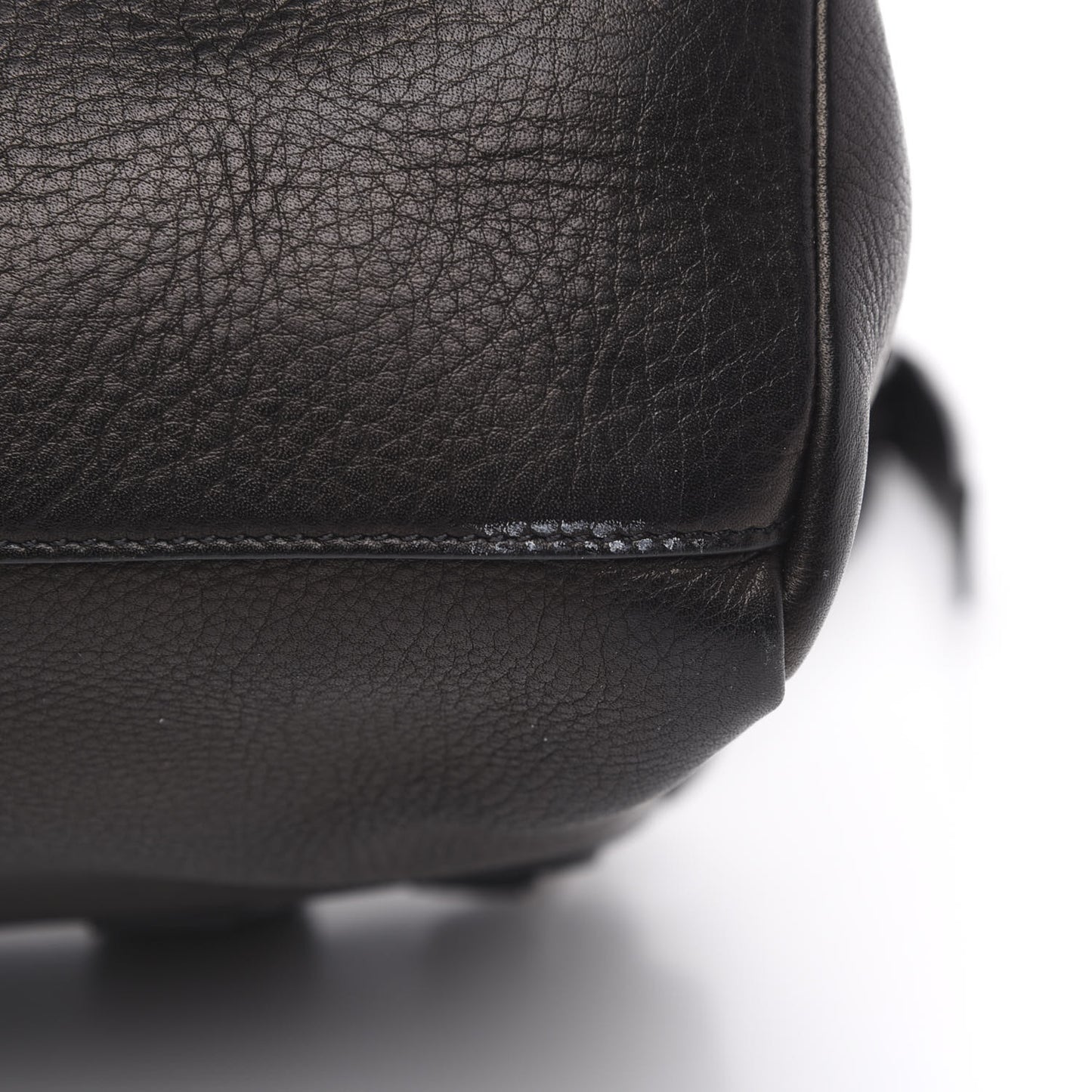 Calfskin Small Pandora Pure Flap Bag Black