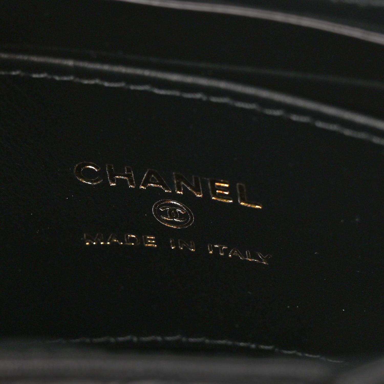 Chanel Shiny Aged Calfskin Quilted Mini Nano Kelly Shopper Black 6 of 10