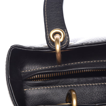 Christian Dior Grained Calfskin Medium Lady Dior Black 11 of 11