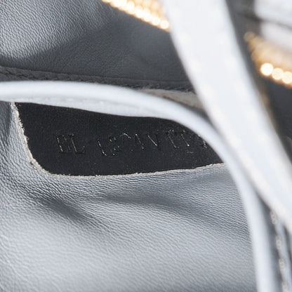 Valentino Garavani Calfskin Logo Go Crossbody Bag Grey 7 of 7
