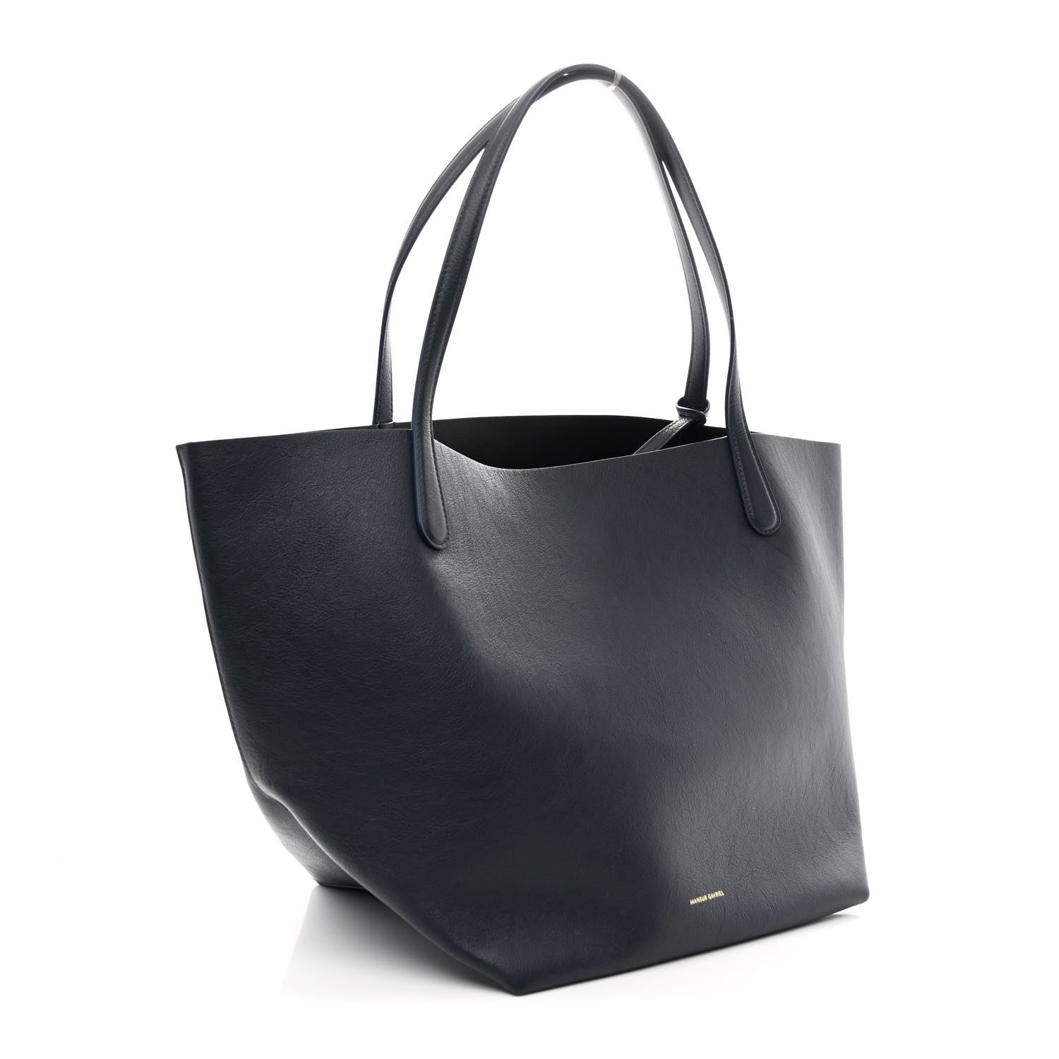 Mansur Gavriel Supple Calfskin Everyday Soft Tote Blu 4 of 12