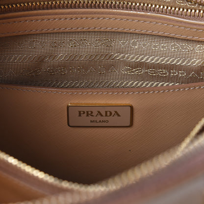 Prada Saffiano Vernice Medium Promenade Tote Cammeo 6 of 9