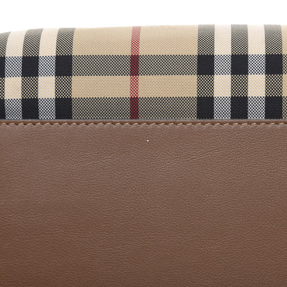 Burberry Horseferry Check Diaper Bag Tote Tan 8 of 12