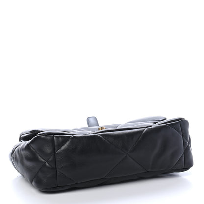 Chanel Lambskin Quilted Medium Chanel 19 Flap Black 4 of 9