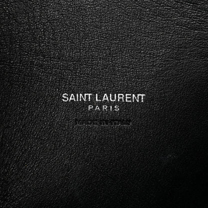 Saint Laurent Calfskin Small Sac De Jour Black White 6 of 13