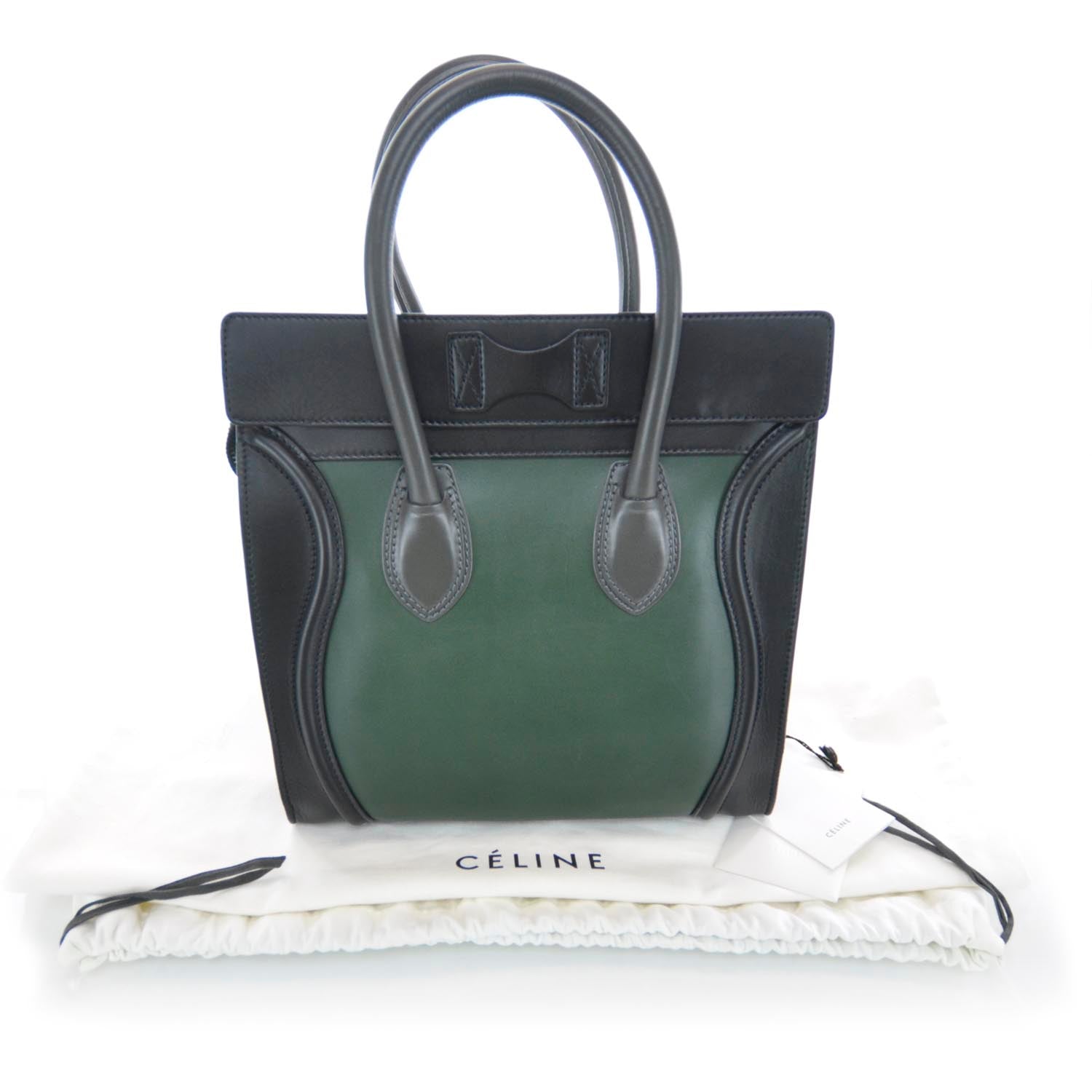 Celine Smooth Calfskin Mini Luggage Bag Tri-Color 3 of 11