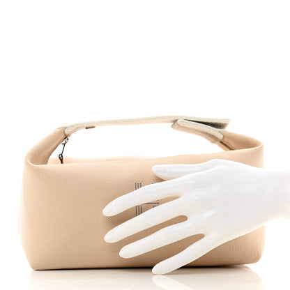 Hermes Canvas Small Bride-A-Brac Pouch Natural 2 of 6