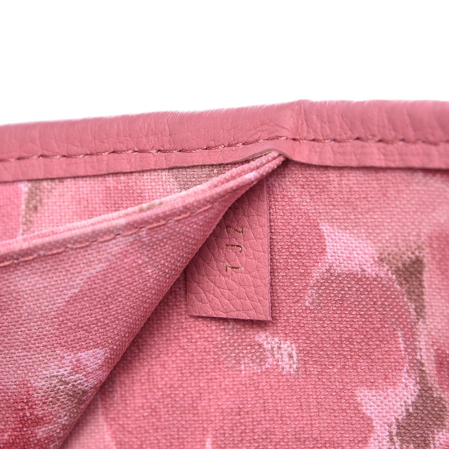 Louis Vuitton Monogram Articles de Voyage Ikat Neverfull GM Rose Velours 7 of 8