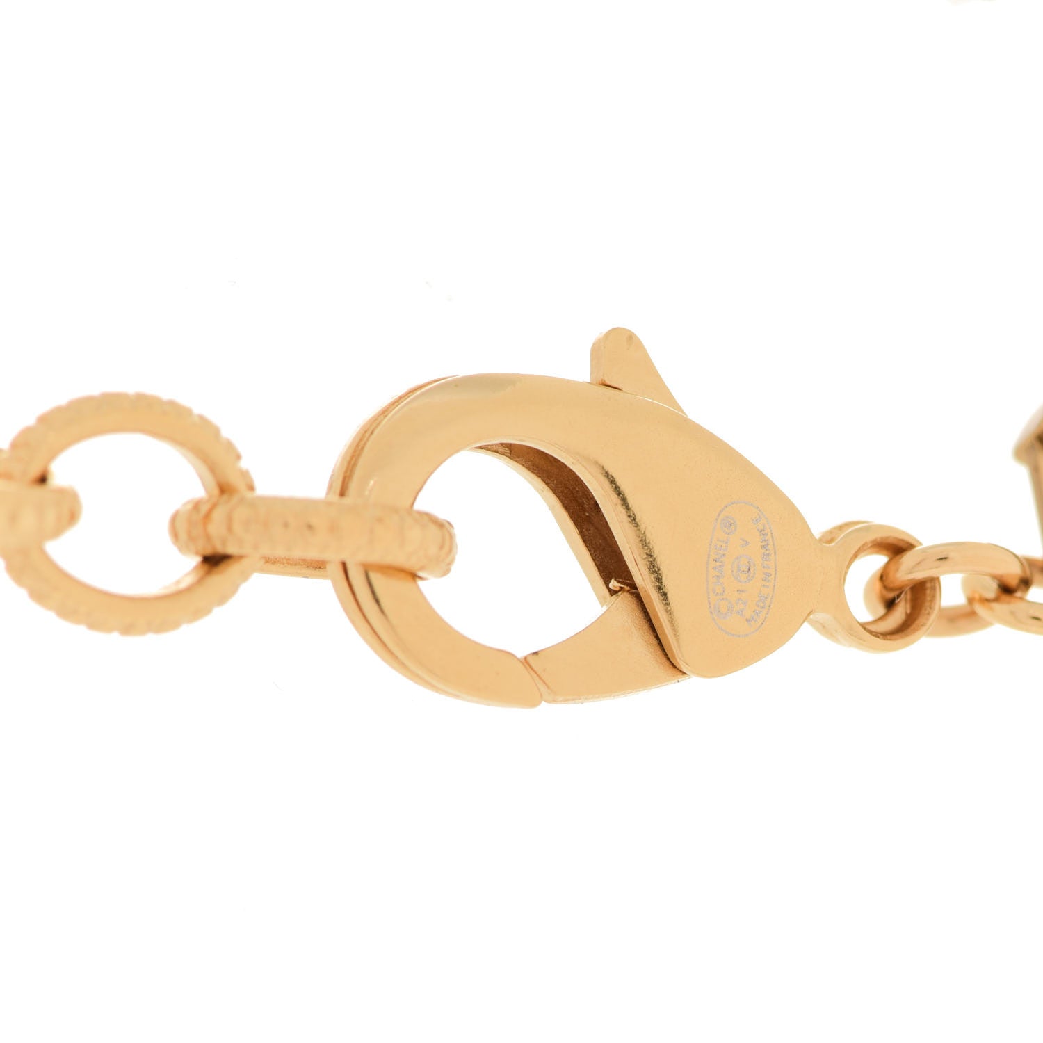Chanel Crystal CC Choker Gold 4 of 4