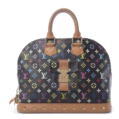 Louis Vuitton Monogram Multicolor Alma GM Black 1 of 11