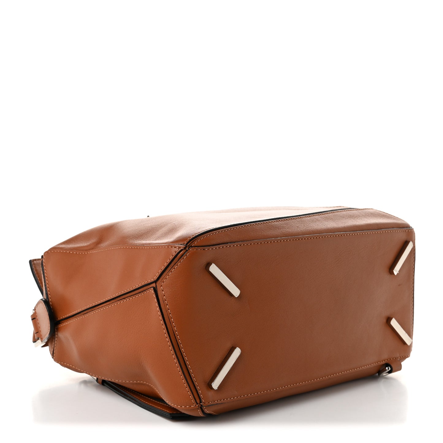 Calfskin Medium Puzzle Bag Tan