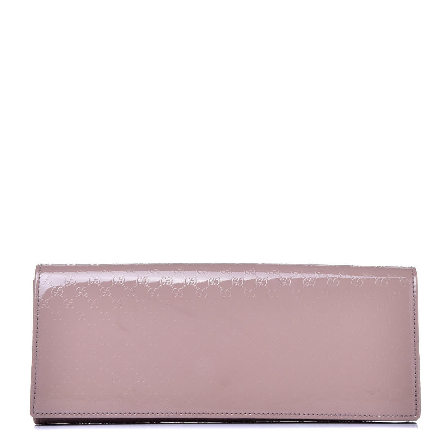 Gucci Patent Microguccissima Small Broadway Clutch Dark Cipria 1 of 9
