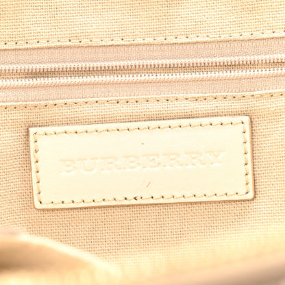 Burberry Haymarket Check Small Orchard Bowling Bag White 6 of 17