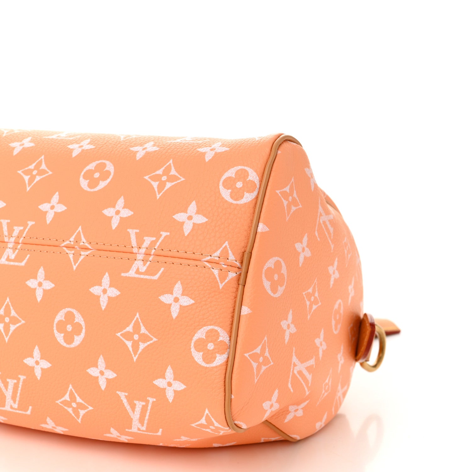 Louis Vuitton Calfskin Monogram Speedy P9 Bandouliere 25 Summer Peach 10 of 11