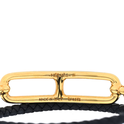 Hermes Swift Roulis Double Tour Bracelet Black 4 of 5