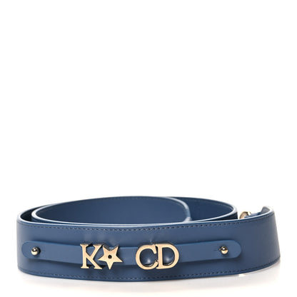 Christian Dior Lambskin My ABCDior Lady Dior Shoulder Strap Denim Blue 2 of 3