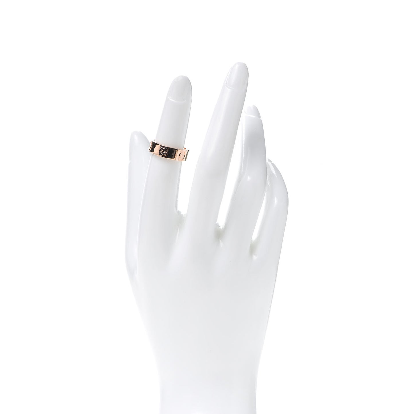 18K Pink Gold 5.5mm LOVE Ring 48 4.5