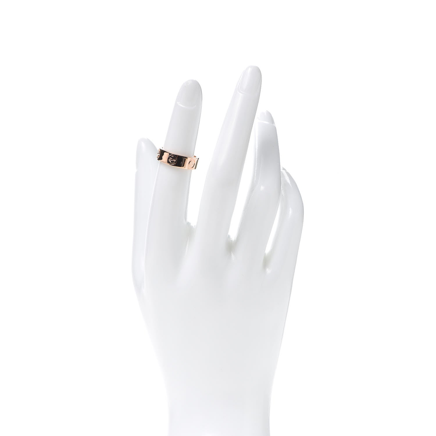 Cartier 18K Pink Gold 5.5mm LOVE Ring 48 4.5 2 of 4