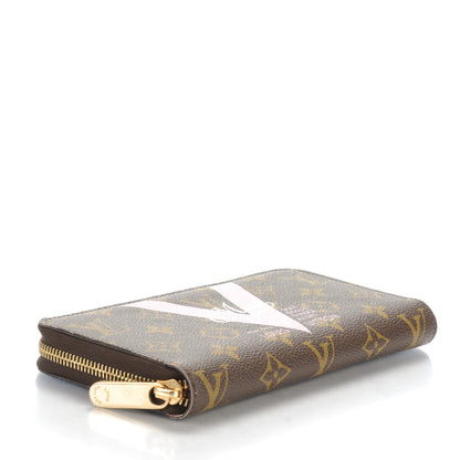 Louis Vuitton Monogram Maui V Zippy Wallet Rose Ballerine 4 of 7
