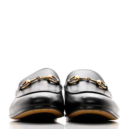 Gucci Calfskin Horsebit Mens Jordaan Loafers 9 Black 2 of 11