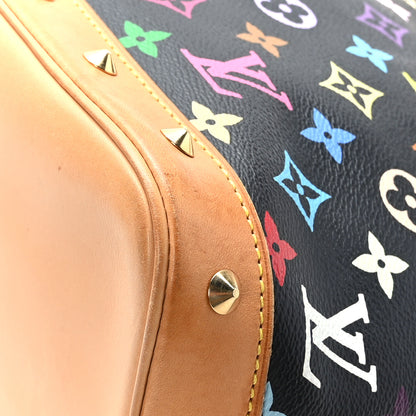 Louis Vuitton Monogram Multicolor Alma Black 11 of 12