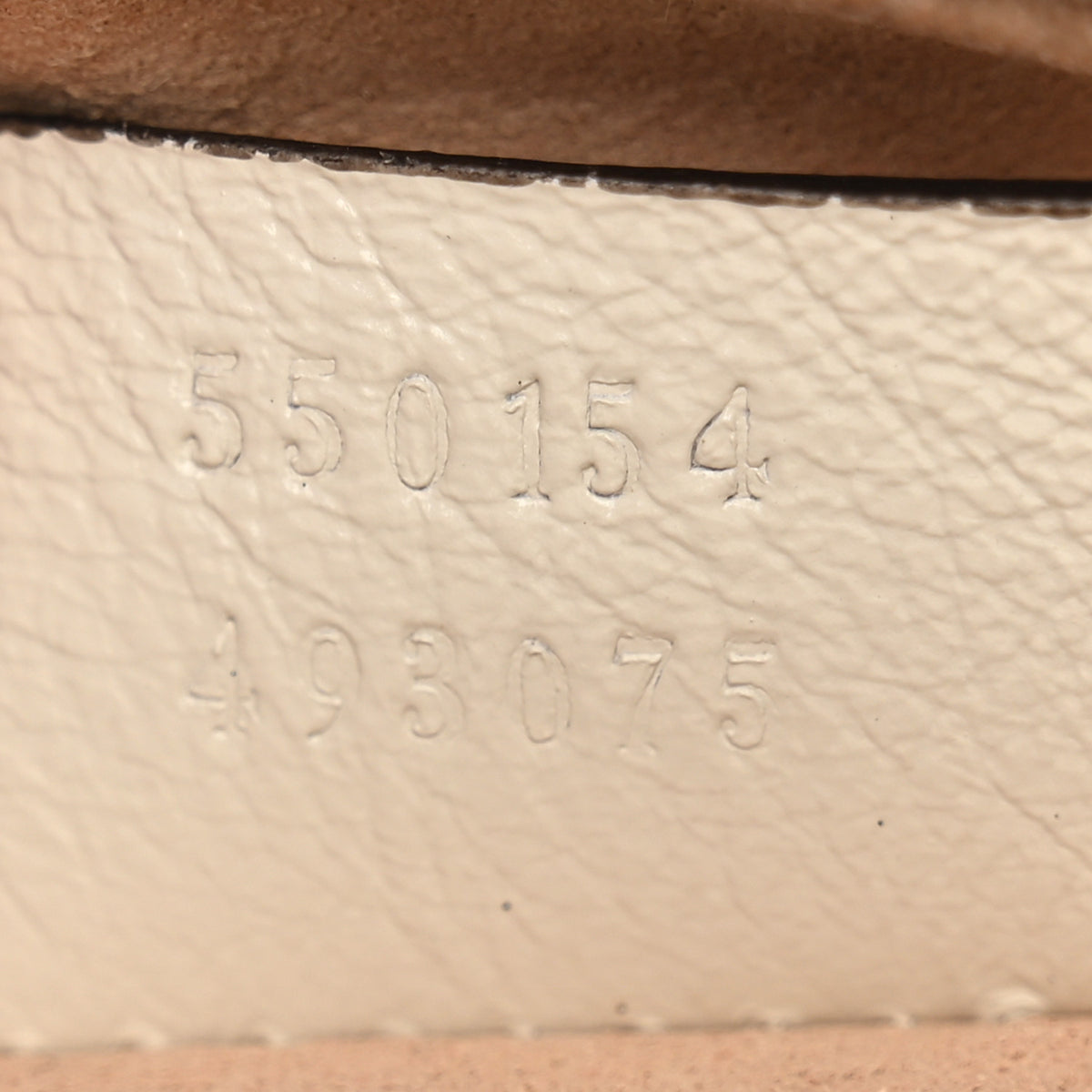 Gucci Calfskin Matelasse Mini GG Marmont Round Shoulder Bag White 6 of 11