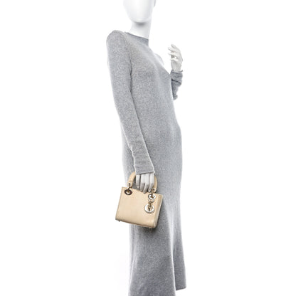 Christian Dior Lizard Mini Lady Dior White 2 of 15