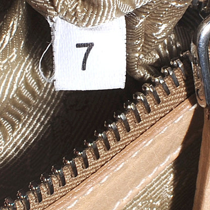 Prada Leather New Look Tote Beige 8 of 9