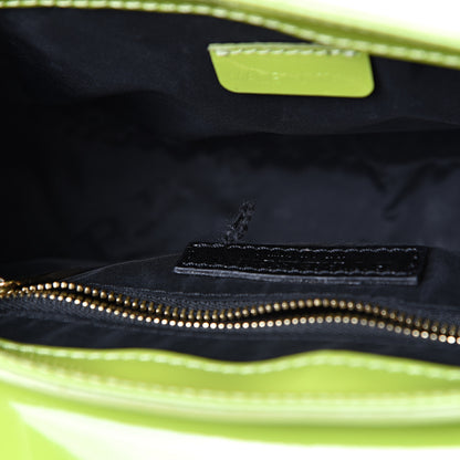 Burberry Patent Small Leigh Crossbody Bag Lemon Green 8 of 12