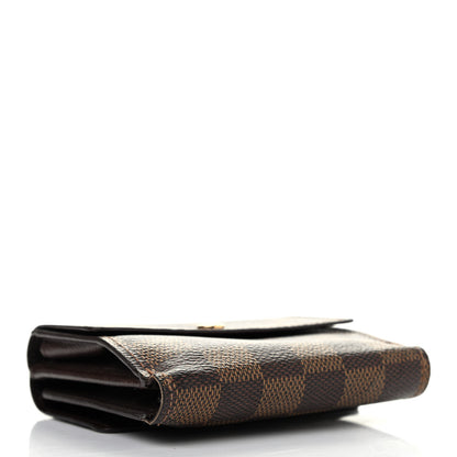 Louis Vuitton Damier Ebene Elise Wallet 3 of 4