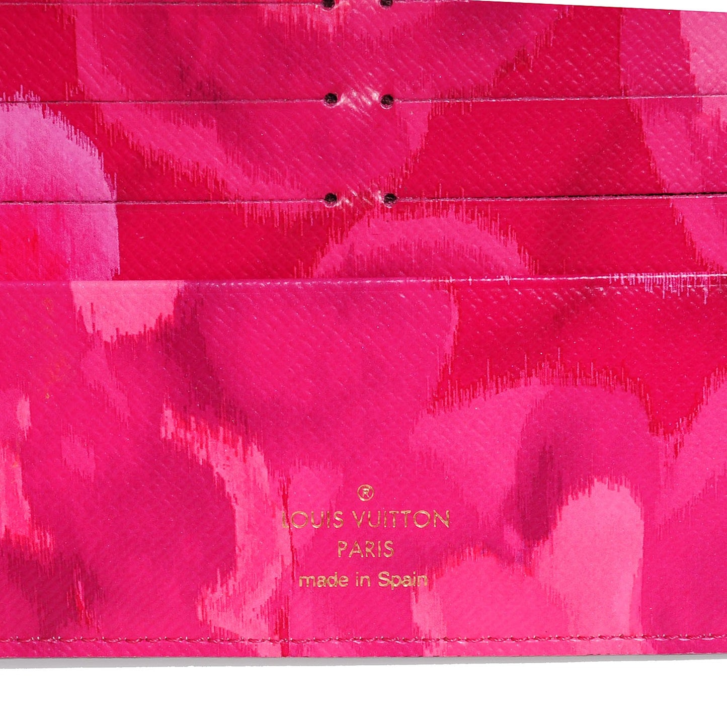 Monogram Articles de Voyage Ikat Insolite Wallet Rose Indien