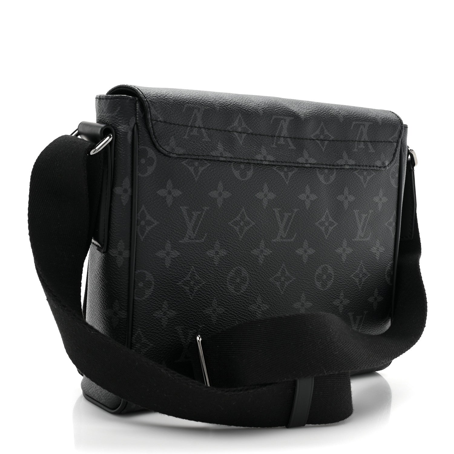 Louis Vuitton Monogram Eclipse District PM Black 3 of 9