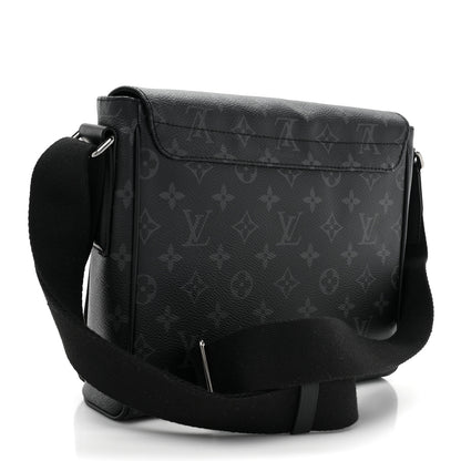Louis Vuitton Monogram Eclipse District PM Black 3 of 9