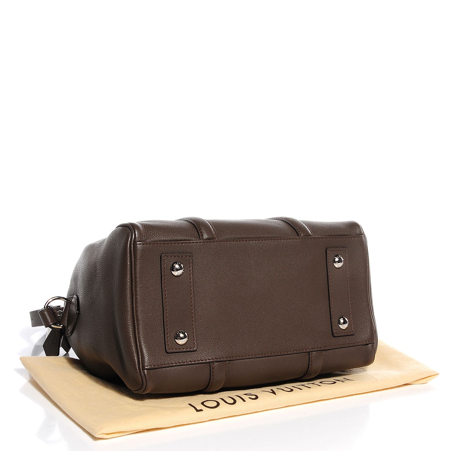 Louis Vuitton Veau Cachemire SC Bag PM Chocolate 4 of 7