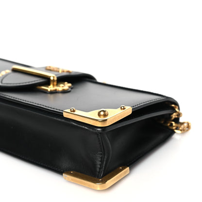 Prada City Calfskin Saffiano Cahier Pochette Black 9 of 10