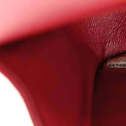 Chanel Caviar Quilted Medium Double Flap Red 7 of 12