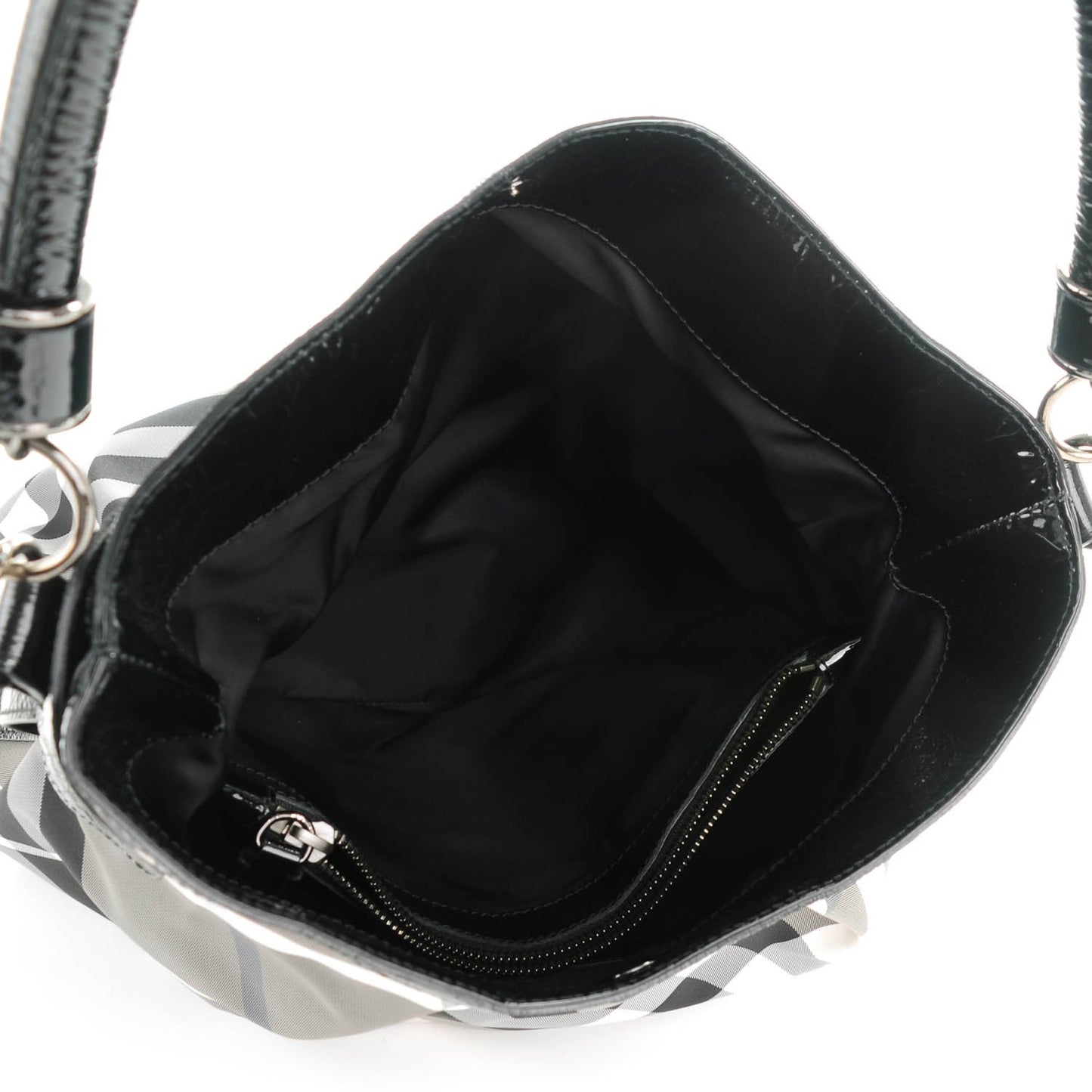 Nylon Beat Check Hobo Black