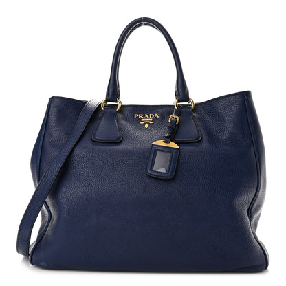 Prada Vitello Daino Tote Inchiostro 1 of 11