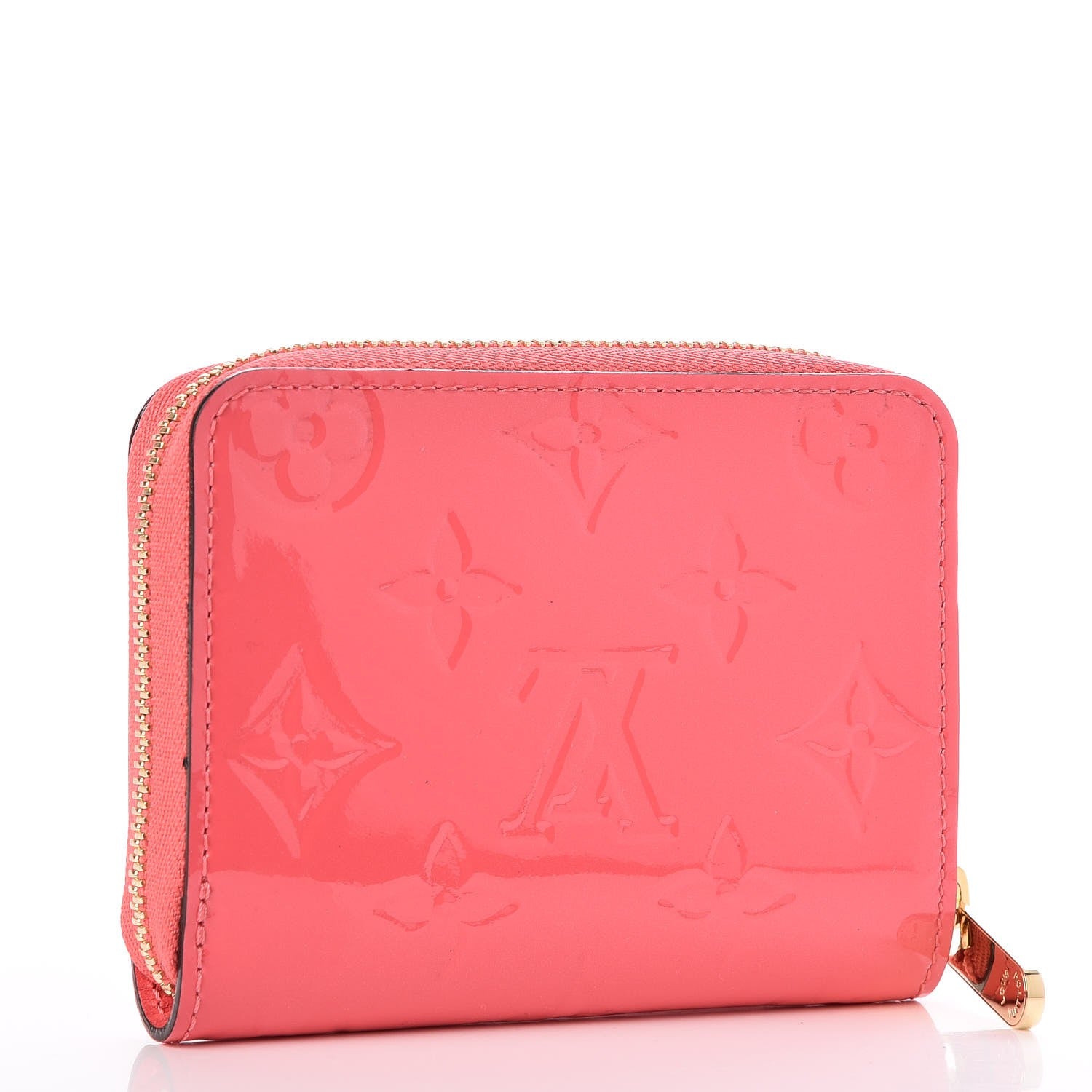 Louis Vuitton Vernis Zippy Coin Purse Rose Litchi 3 of 8