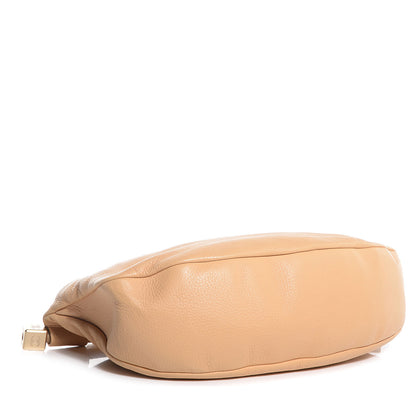 Chanel Leather Tassel Hobo Beige 4 of 7