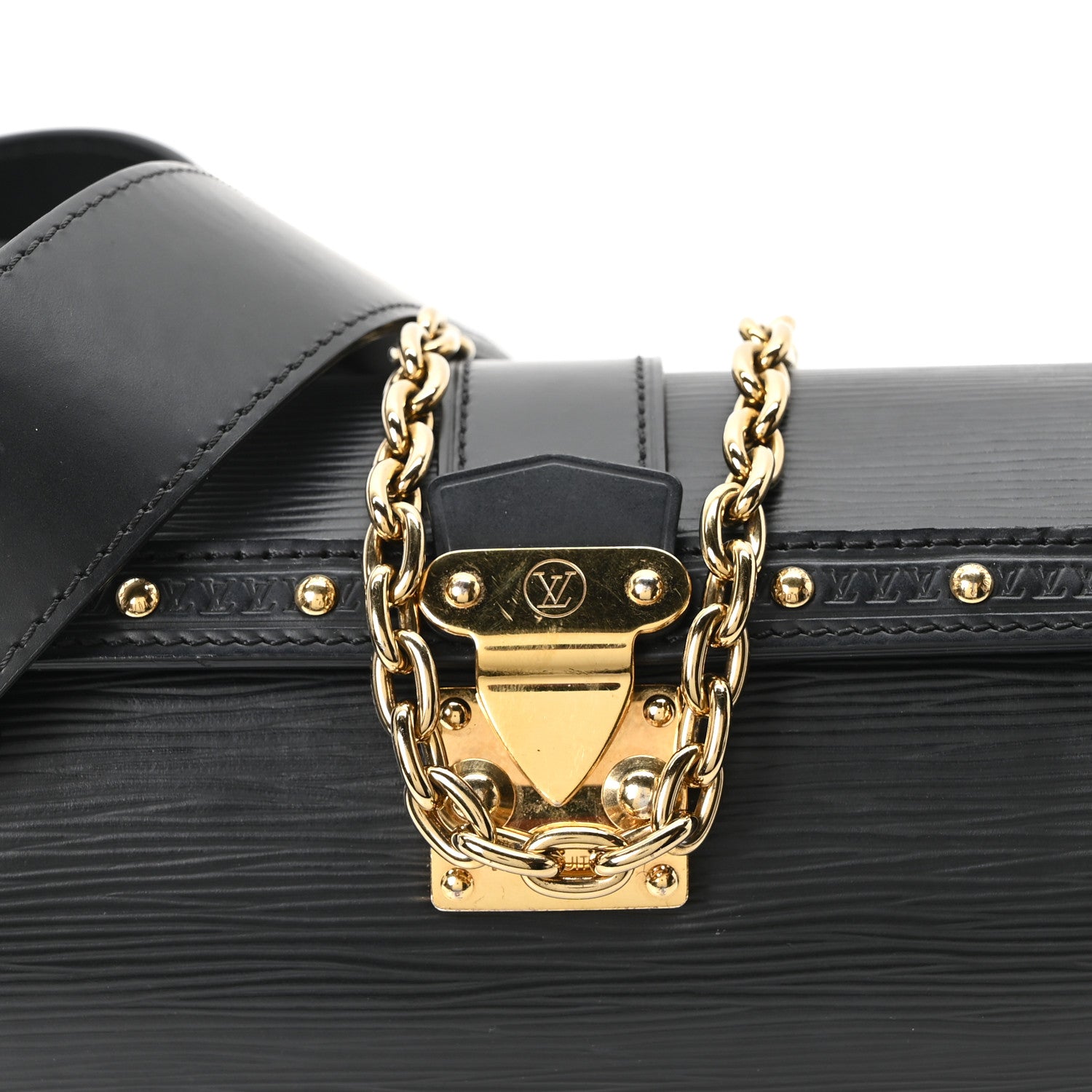 Louis Vuitton Epi Papillon Trunk Black 7 of 9