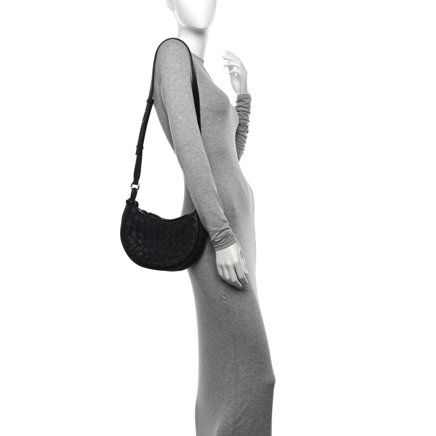 Bottega Veneta Nappa Intrecciato Small Gemelli Multipocket Bag Black 2 of 11