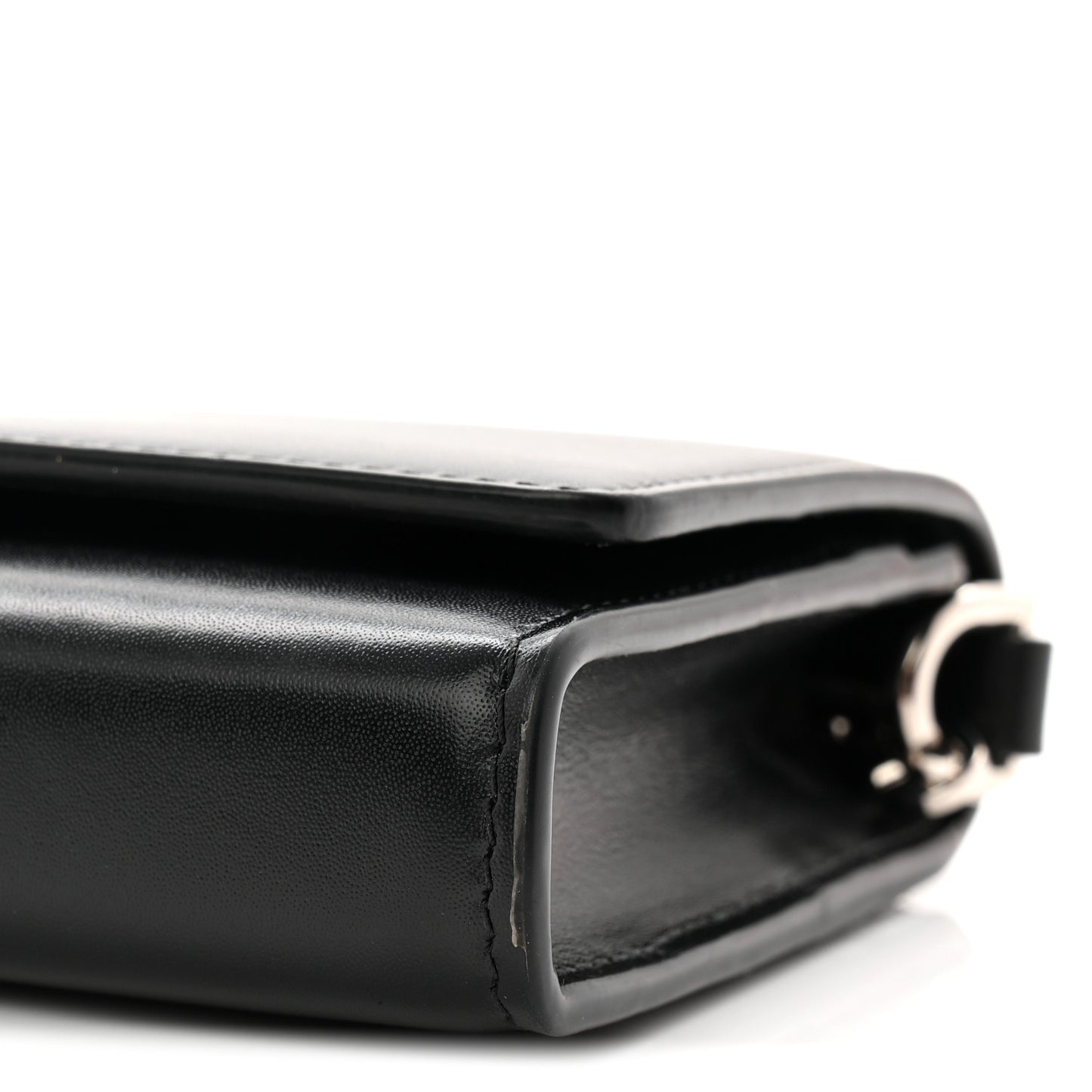 Box Calfskin 4G Wallet on Chain Black