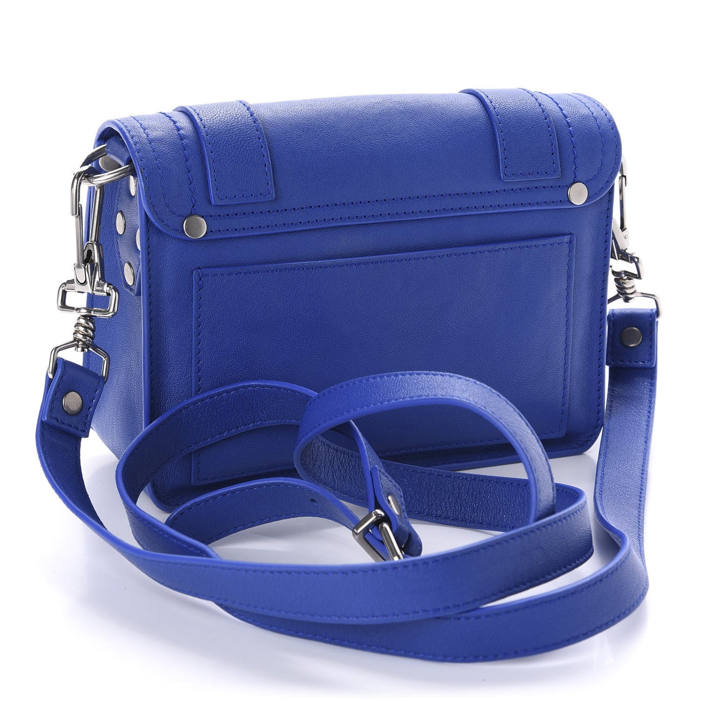 Lambskin PS1 Mini Pouch Messenger Memphis Blue