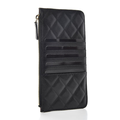 Chanel Caviar Quilted Classic iPhone Pouch Black 3 of 8