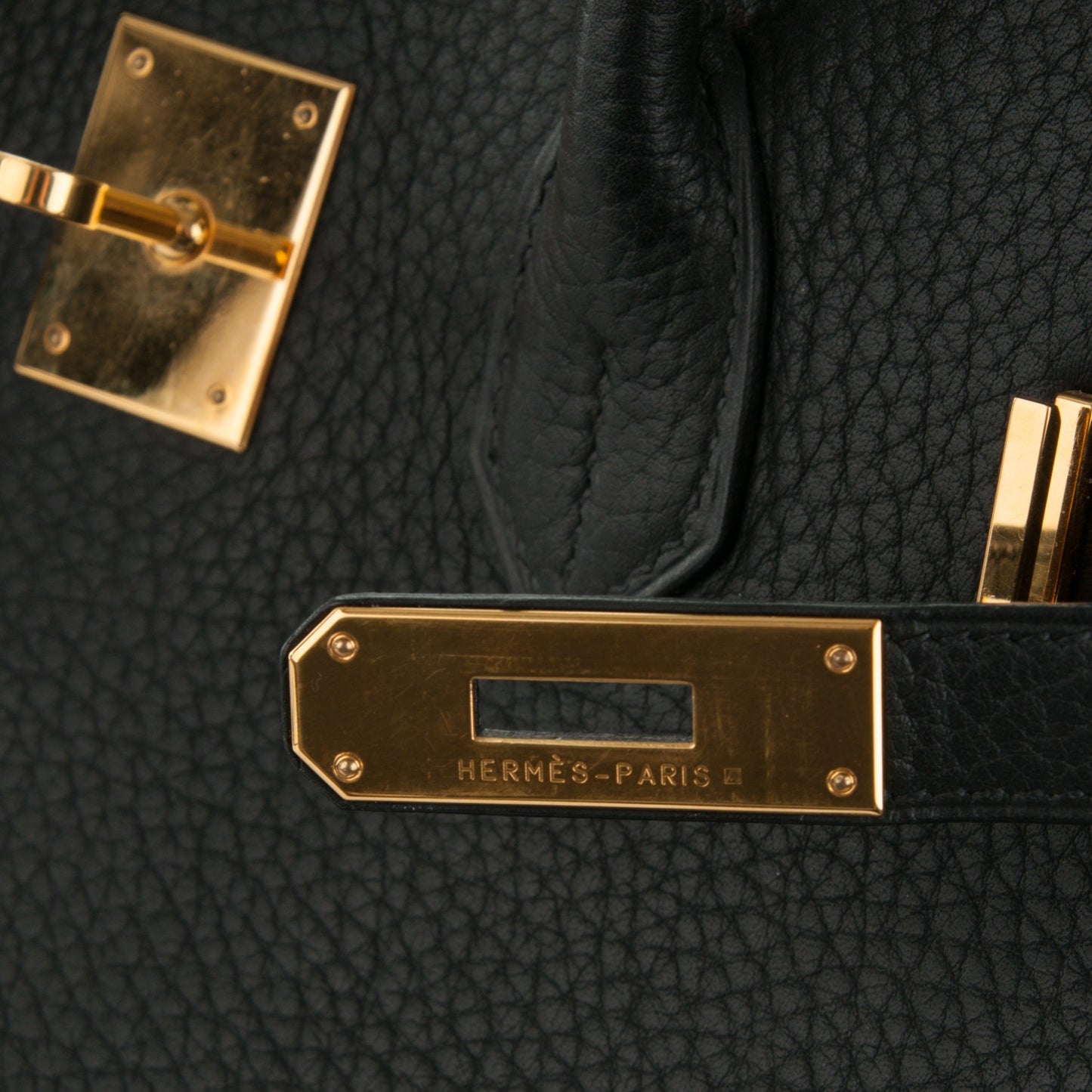 Taurillon Clemence Birkin 35 Black