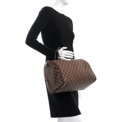 Louis Vuitton Damier Ebene Speedy 35 2 of 9
