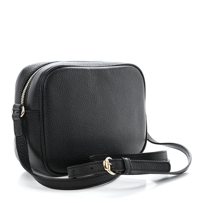 Gucci Pebbled Calfskin Small Soho Disco Bag Black 3 of 11