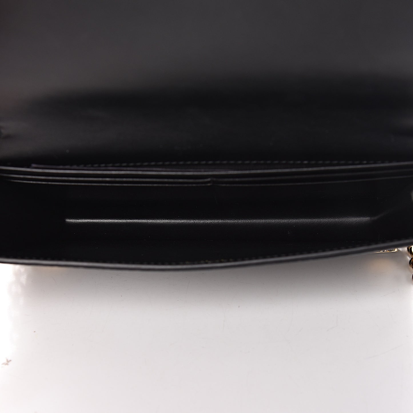 Vitello Daino Mini Crossbody Bag Black