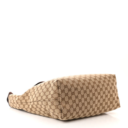 Gucci GG Monogram Medium Handle Vertical Tote Brown 4 of 12